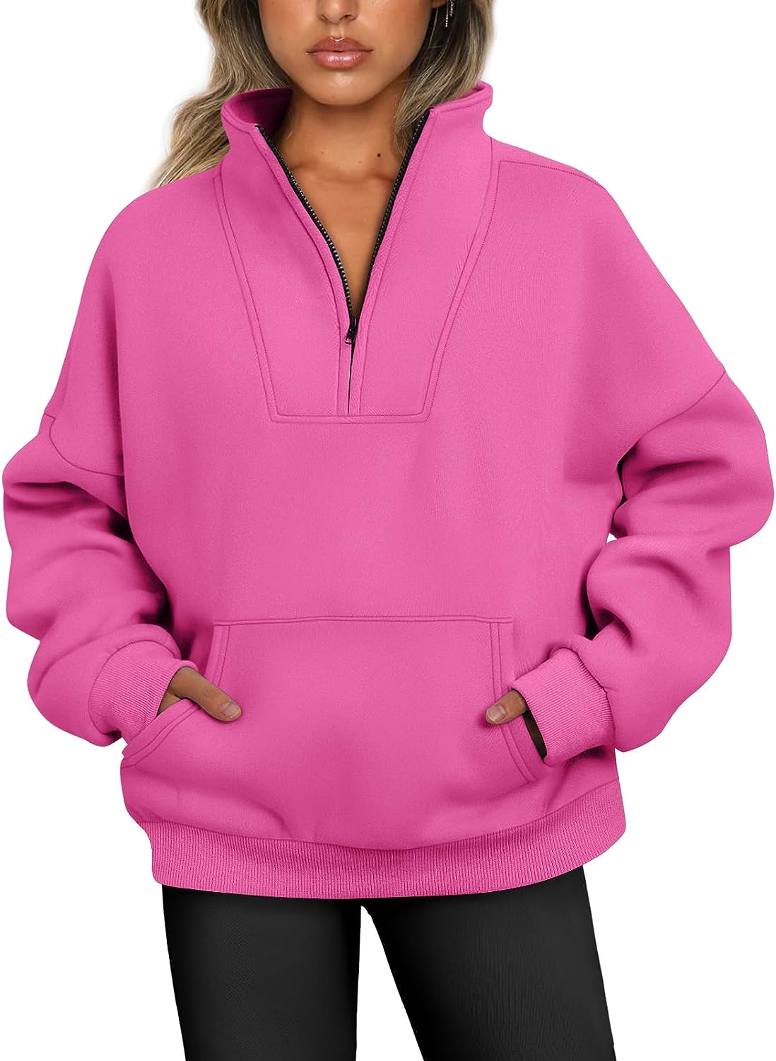 Half Zip Pullover Sweatshirts