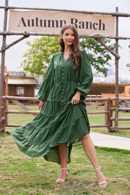 Jessie Button Down Midi Dress