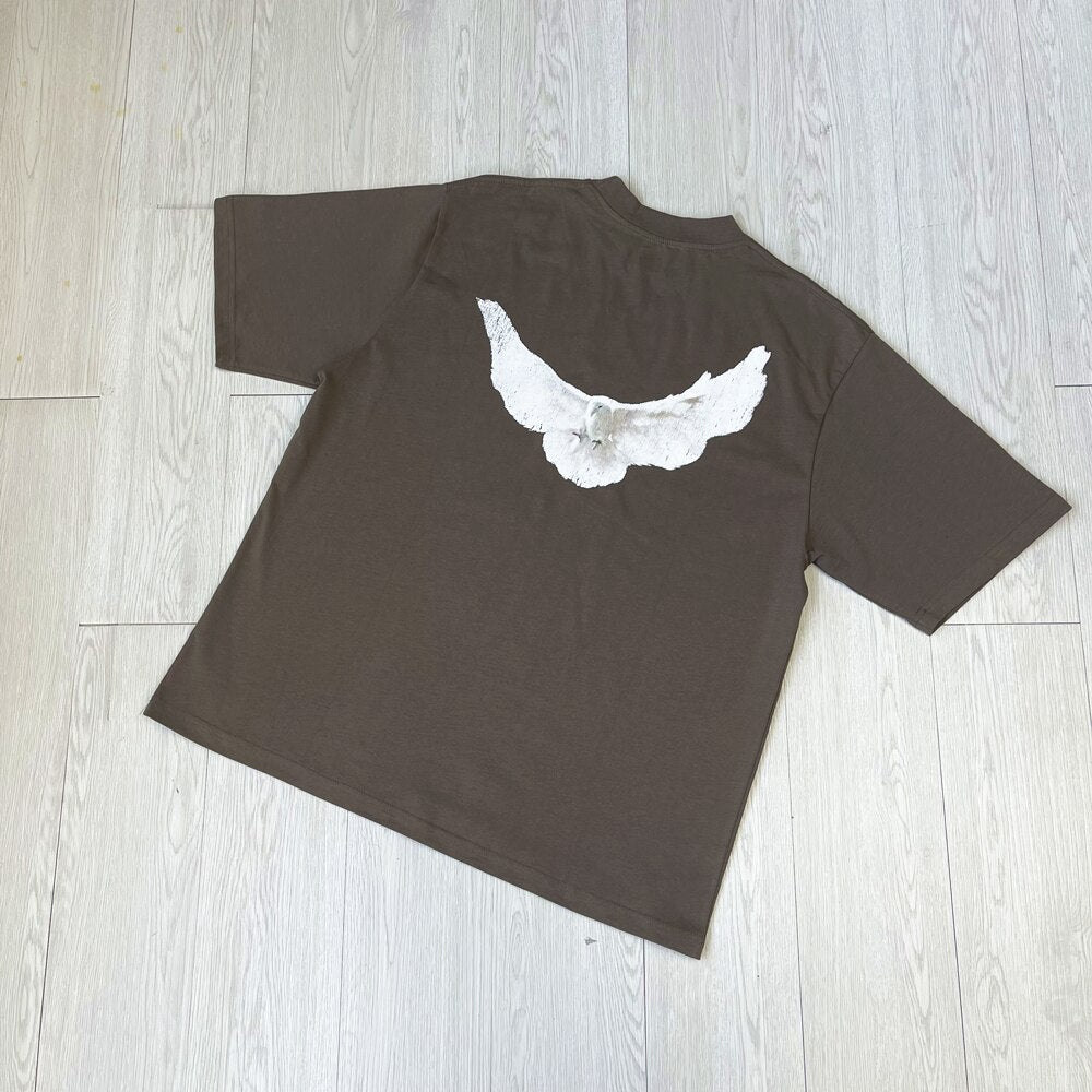 Loose Pigeon Printed T Shirt