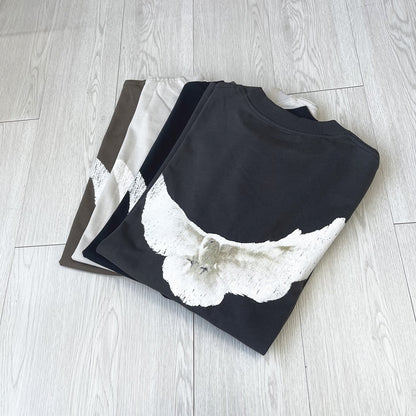 Loose Pigeon Printed T Shirt