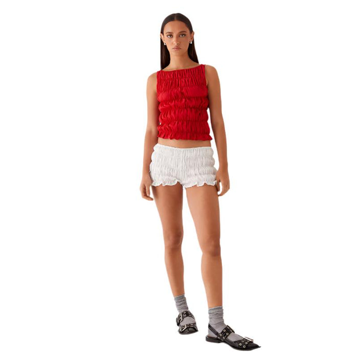 Messina Gathered Tank Top Ensemble