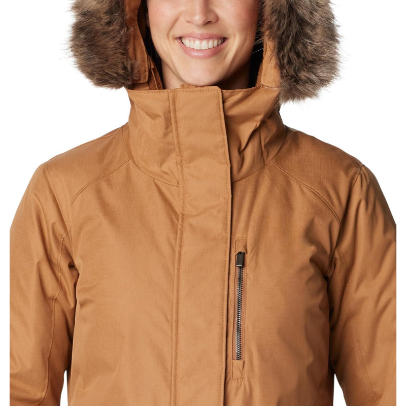 Omni Heat Insulated Winter Parka With Sherpa Lined Hood