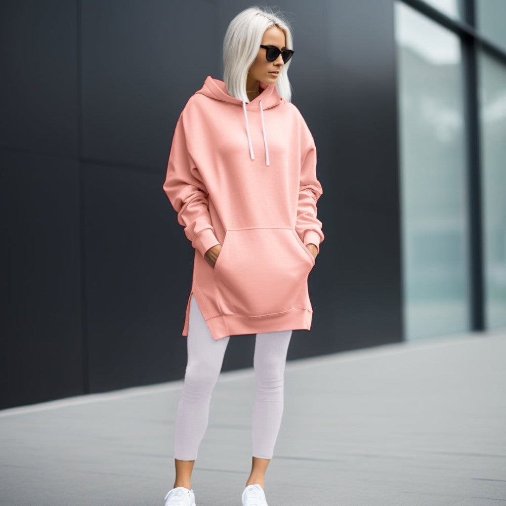 Oversized Soft Hoodie Dress