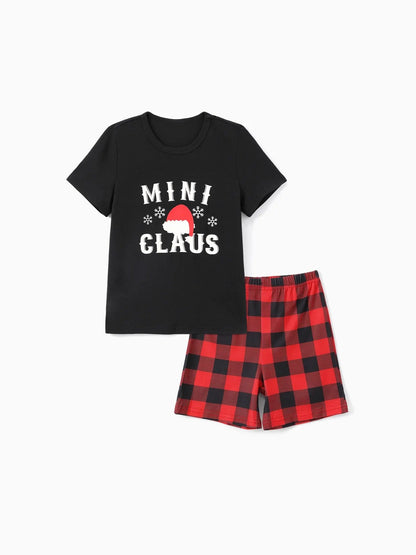 Papa And Claus Family Matching Shorts Set