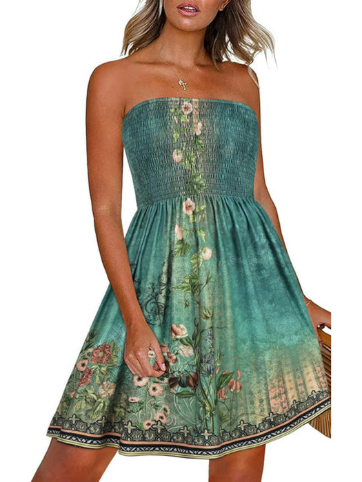 Strapless Cover Ups Summer Dresses