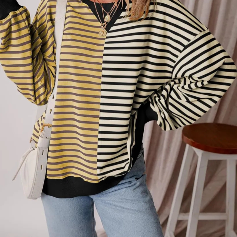 Everyday Striped Knit Sweater