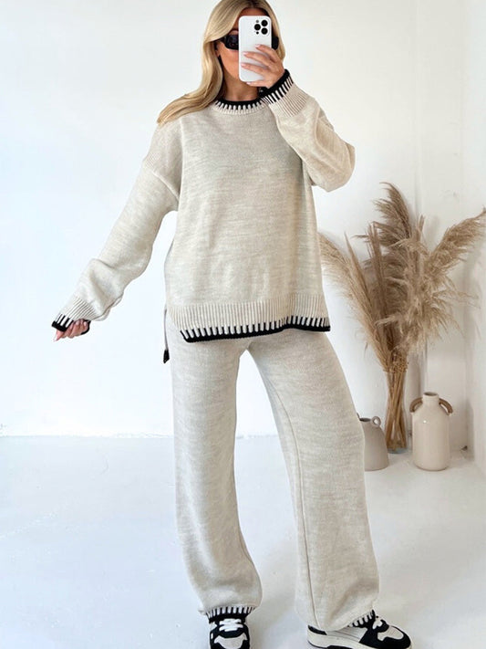 Winter Knitted Suit