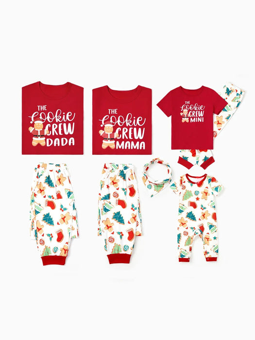 Family Matching Cookie Crew Pajama Set