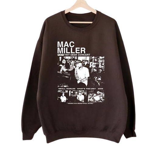 Music Inspired Graphic Sweatshirt For Everyday Style